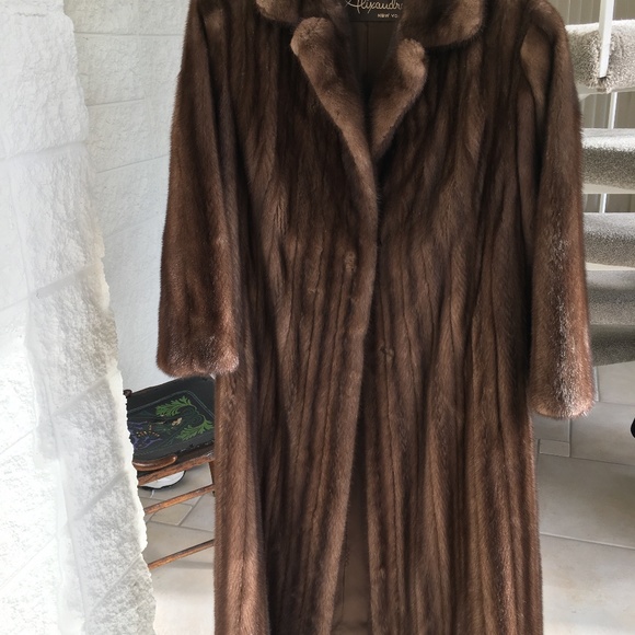 Classically Elegant Full Length Mink Coat